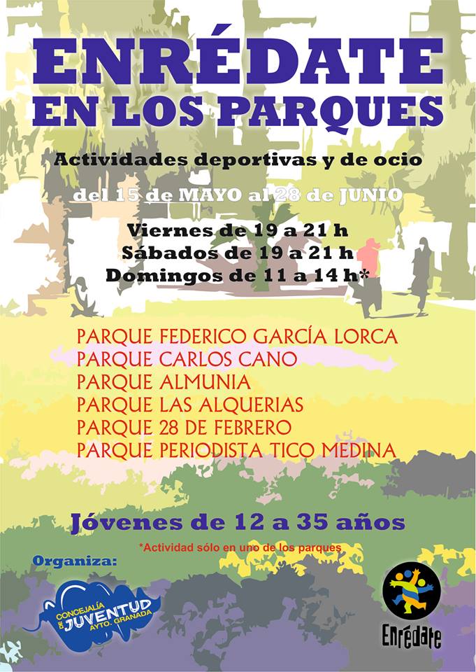 ©Ayto.Granada: Enredate: Enrdate en los parques